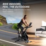 Fitkit by Cult FK7004 Premium Magnetic Spin Bike | 130kg Support | Stepless Resistance & 8kg Flywheel | LCD Display with Heart-Rate Tracking | Tablet Holder | Smooth & Silent Ride for Home Fitness - Image 9