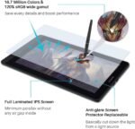 HUION Kamvas 13 Graphic Pen Tablet with Screen | 13.3 Inch Full HD IPS Display | Battery-Free Stylus PW517 | 8192 Pressure Levels | 120% sRGB | Tilt Support | USB-C Drawing Tablet | (Black) - Image 3