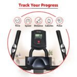 PowerMax Fitness BS-151 Spin Bike Exercise Cycle with 10KG flywheel, Max user wt. 130kg for maxpro home workout, 2-way adjustable seat, Knob braking, iphone holder, 1 Year Manufacturer Warranty - Image 4