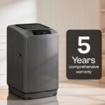 Godrej Smart Choice 7 Kg 5 Star with 5 Years Comprehensive Warranty, AI Tech, Fills Tub At ~0 Water Pressure, Fully-Automatic Top Load Washing Machine (WTEON ALP 70 5.0 FDUN GPGR, Graphite Grey) - Image 7