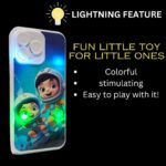 Amitasha Educational Phone Toy for 2-12 Years Kids Rechargeable 28 Modes Talking Baby Smart Phone Mobile Toy for Boys Girls Birthday Gift - Image 8