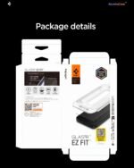 Spigen EZ Fit Tempered Glass Screen Protector Guard For iPhone 17/17 Pro / 16 Pro [2 Pack] - Image 8
