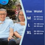Liberty Eco Adult Diaper Pants, Medium (M) Size, 60 Count, Waist Size (61-115cm | 24-45 inches), Unisex, High Absorbency, Leak Proof, Overnight Protection, Pack of 3, 20 count/pack - Image 6