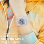 Carlington Kids Digital Watch for Boys and Girls Age 3 to 14 Years Multicoloured Band with Alarm and Date Display - 9121 - Image 5