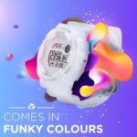 Carlington Kids Digital Watch for Boys and Girls Age 3 to 14 Years Multicoloured Band with Alarm and Date Display - 9121 - Image 8