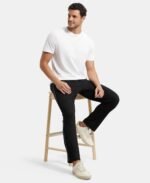 Jockey 9500 Men Super Combed Cotton Rich Regular Fit Trackpant with Side Pockets - Image 7