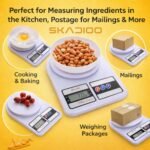 SKADIOO Weighing scale, Weight Machine for Kitchen, Kitchen Weighing Scale,SF-400 Weight Machine for Shop, Food Weighing Scale, Multipurpose Portable Electronic Digital Weighing Scale Weight Machine - Image 4