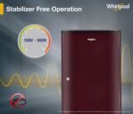 Whirlpool 184 L 2 Star Direct-Cool Single Door Refrigerator (205 WDE CLS 2S SHERRY WINE-Y, Red, 2026 Model) - Image 9