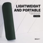 Boldfit Yoga Mats For Women and Men Exercise For Home Workout Gym Anti Slip EVA Material Yoga Mat 4Mm For Kids Gym Mats - Green - Image 3