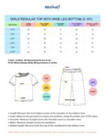 Nautinati Girls Printed Top with Matching Pants Clothing Set | Age 4-8 Years - Image 6