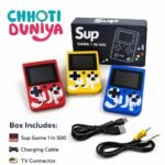 Handheld Gaming Console with 3 Inch LCD Display, Rechargeable Portable Game Player, TV Output, USB Charging, Retro Style Video Game Console for Kids & Adults (Red) - Image 3