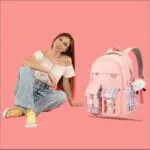 Tinytot 30 Litre Japanese Korean Style School Bag Water-Resistant Laptop & Travel Backpack - Unisex Large 18 Inches Multipurpose Student Backpack for Boys & Girls, Men & Women - Image 9