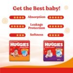 Huggies Comfy Pants Baby Diaper, Medium (M) Size (7-12 Kgs), Pack of 102 (34 Count, Pack of 3) - Image 7