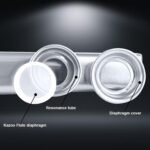 Juarez Kazoo Silver Aluminum Alloy with Three Membrane Flute Diaphragm Mouth Kazoos Musical Instruments JRKZ100 - Image 5