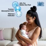 Baby Diapers Pant Style | Size - L - 60 (Pack of 1) | Odorless and Antibacterial Layer with Urine Indicator (60 Pieces) - Image 3