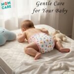MOM CARE Nappies for New Born Baby | Soft Cotton Langot | Reusable Cloth Nappy Pack of 6 | Adjustable Tie Style | Double Layer Padded Design | XS White - Image 8