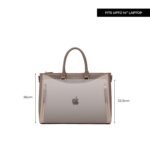 Miraggio Arden 14" Laptop Bag For Women Office Use | Messenger Handbag - Image 4