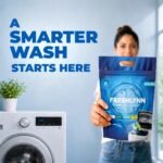 4-in-1 Dissolvable Magic Laundry Capsules - 90 Pcs | Bioenzyme Tough Stain Removal | 1 Drop = 15 Clothes | For Front & Top Load Machines | Softens, Brightens & Freshens | No Mess, No Measure - Image 2