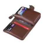 MARETTO Men’s Genuine Leather Wallet with Card Holder & Coin Pocket – Stylish Bifold Slim Wallet with Multiple Compartments for Cash & Cards (Black) - Image 4