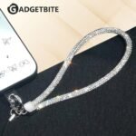 GadgetBite Small Diamond Charm Phone Lanyard: Stylish Cross-Body Mobile Holder Strap, Hands-Free Neck Chain Accessory, Ideal for iPhone & Most Smartphones with Charms for Phone Cases - Image 2