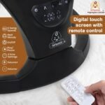 Infantso SLEEP EASE (2-in-1) Baby Swing Cradle / Rocker & Bouncer | Automatic Cradle, Electric Swing & Rocker, Cradle for New born, Automatic Swing / Rocker with Bluetooth Music, Remote, Safety Harness, Mosquito Net, Feeding Tray & Soft Cushion, Kids Rocking Chair with Hanging Toys- Cradle & Swing for 0-12 Months Weight upto 9 Kg - Image 4