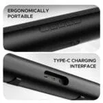 boAt Aavante Bar 610, 25W Signature Sound, 2.0 CH with Dual Passive Radiators, 7 HRS Battery, Sleek Design, Multi Connectivity, Bluetooth Sound Bar, Soundbar Speaker (Charcoal Black) - Image 6