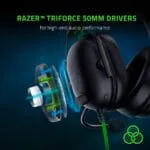 Razer BlackShark V2 X Gaming Headset: 7.1 Surround Sound - 50mm Drivers - Memory Foam Cushion - PC - Image 3