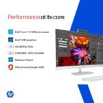 HP All-in-One, 13th Gen Intel Core i3-1315U (8GB DDR4, 512GB SSD) IPS,300 nits, Anti-Glare, FHD, 27''(68.6cm), Win11, M365* Office 24, Shell White, 6.42kg, FHD IR tilt Camera, 27-cr0902in/cr0906in - Image 6