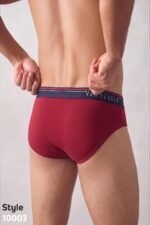 Van Heusen Men’s Cotton Briefs | 100% Cotton | Anti-Bacterial | Sweat Absorbant | Moisture-Wicking | Breathable Combed Cotton for extra comfort | Soft Waistband | Soft Touch | Style 10003 - Image 3