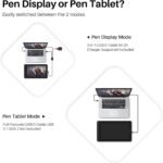 HUION Kamvas 13 Graphic Pen Tablet with Screen | 13.3 Inch Full HD IPS Display | Battery-Free Stylus PW517 | 8192 Pressure Levels | 120% sRGB | Tilt Support | USB-C Drawing Tablet | (Black) - Image 6