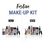 Blue Heaven Festive Makeup Kit | Pack of 8 Makeup Products | All-in-One Makeup Set for Bridal, Party, Everyday & Gifting | Medium Tone | 28.8 gm + 46ml - Image 3
