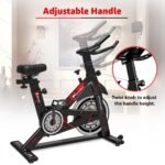 PowerMax Fitness BS-151 Spin Bike Exercise Cycle with 10KG flywheel, Max user wt. 130kg for maxpro home workout, 2-way adjustable seat, Knob braking, iphone holder, 1 Year Manufacturer Warranty - Image 9
