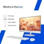 HP All-in-One, Intel Processor N200 (8GB DDR4, 512GB SSD) FHD, IPS, Anti-Glare, 23.8''(60.5cm), Win11, M365* Office 24, Shell White, 5.26kg, FHD IR tilt Camera, 24-cr0302in Desktop - Image 7