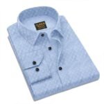 Men Linen Cotton Full Sleeve Shirt for Man | Mens Casual Shirt |Shirts for Men Stylish | Men Shirts | Casual Business Party Festival Regular Fit - Image 6