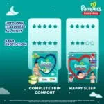 Pampers Happy Sleep Pant Style Baby Diapers, Small (S), 60 Count, 1 Pampers = 1 Night Sleep, with Anti Rash Shield, 4-8 Kg Diapers - Image 5