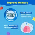 Kids Puzzleup Learn Animal Homes,10-In-1 Entry Level Puzzle,45 Big Size Jigsaw Pieces,Montessori Educational Toy To Improve Memory & Unlock New Words,Gift For Boys & Girls Age 3,4 & 5 Yrs - Image 7