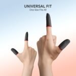 Humble® Mobile Gaming Thumb & Finger Sleeves, Anti-Slip Sweat-Proof High Precision Touch-Sensitive for PUBG, BGMI, COD Mobile & Free Fire - Breathable, Washable & Universal Fit – 2 Pairs (4 Pcs) - Image 5