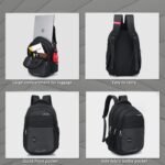 NORTH ZONE Lightweight school bags Backpacks for Boys Girls Stylish men and women Casual Travel Laptop Bag College office - Image 8