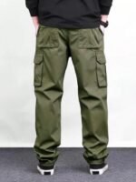 Lymio Cargo for Men | Cotton Cargo Pant | Drawstring Waist Pant (Also Available in Plus Sizes) (46-49) - Image 4