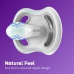 Avent Philips Pacifier Ultra air | Lets Your Baby's Skin Breathe | Orthodontic & BPA Free | 2 Pack | 6-18m | SCF085/61 | Silicone - Image 7
