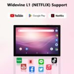 CUPEISI Android 13 Tablet 10 inch 12GB RAM+128GB ROM/1TB Expandable Tablet, Bluetooth, Wi-Fi, 2024 Newest 2 in 1 Tablets with Keyboard Case, Mouse Capacitive Pen, 2.0 Quad Core CPU - Image 7