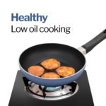 Hawkins Quik Gift Set of 3 Nonstick Frying Pans | Induction & Gas Compatible | Rivet-Less Design for Easy Cooking & Cleaning | Grey (IQFS) - Image 7