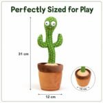 Toy Imagine Rechargeable Talking Cactus Toy for Kids - Musical Dancing, Speaking Cactus Toy for Babies – Educational Talking Toy for Baby Boys & Girls (0-3 Years) – Speaking, Repeating for Toddlers - Image 2