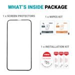 POPIO Military-Grade Gorilla Tempered Glass For iPhone 13/13 Pro / 14 / 16e / 17e | 9H Hardness, Edge-to-Edge, Bubble-Free - Image 7