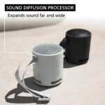 Sony SRS-XB100 Portable Bluetooth Speaker, Extra Bass, IP67 Waterproof & Dustproof, 16 Hr Battery, Hands-Free Calling, Strap – Black - Image 6