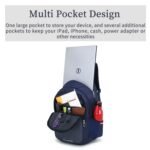 NORTH ZONE Lightweight school bags Backpacks for Boys Girls Stylish men and women Casual Travel Laptop Bag College office (Navy Blue) 40L - Image 2