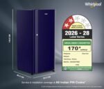 Whirlpool 184 L 2 Star Direct-Cool Single Door Refrigerator (205 WDE CLS 2S SAPPHIRE BLUE-Y, Blue, 2026 Model) - Image 9