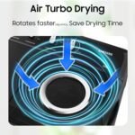 Samsung 6.5 kg, 5 star, Semi-Automatic Top Load Washing Machine (WT65R2200LL/TL, Air Turbo Drying, LIGHT GRAY, 5 Year Warranty on Wash Motor) - Image 6