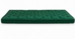 ATOOTFUSION Cotton Floor Mattress, 4 inch Thick Tufted Cushion, 72 x 30 inch, Foldable, Rollable Light Weight Cotton Mattress (Bottle Green) - Image 7