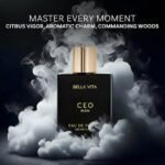 Bella Vita Luxury CEO Man | Long Lasting EDP 100ml | with Lemon, Lavender, Tonka, Mandarin & Vetiver | Premium Fragrance Perfume for Men | Ideal for Every Moment - Image 5